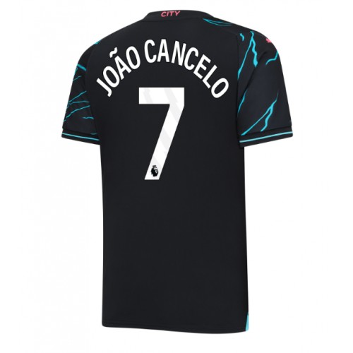 Manchester City Joao Cancelo #7 Tredjedrakt 2023-24 Kortermet Manchester City Joao Cancelo #7 Tredjedrakt 2023-24 Kortermet